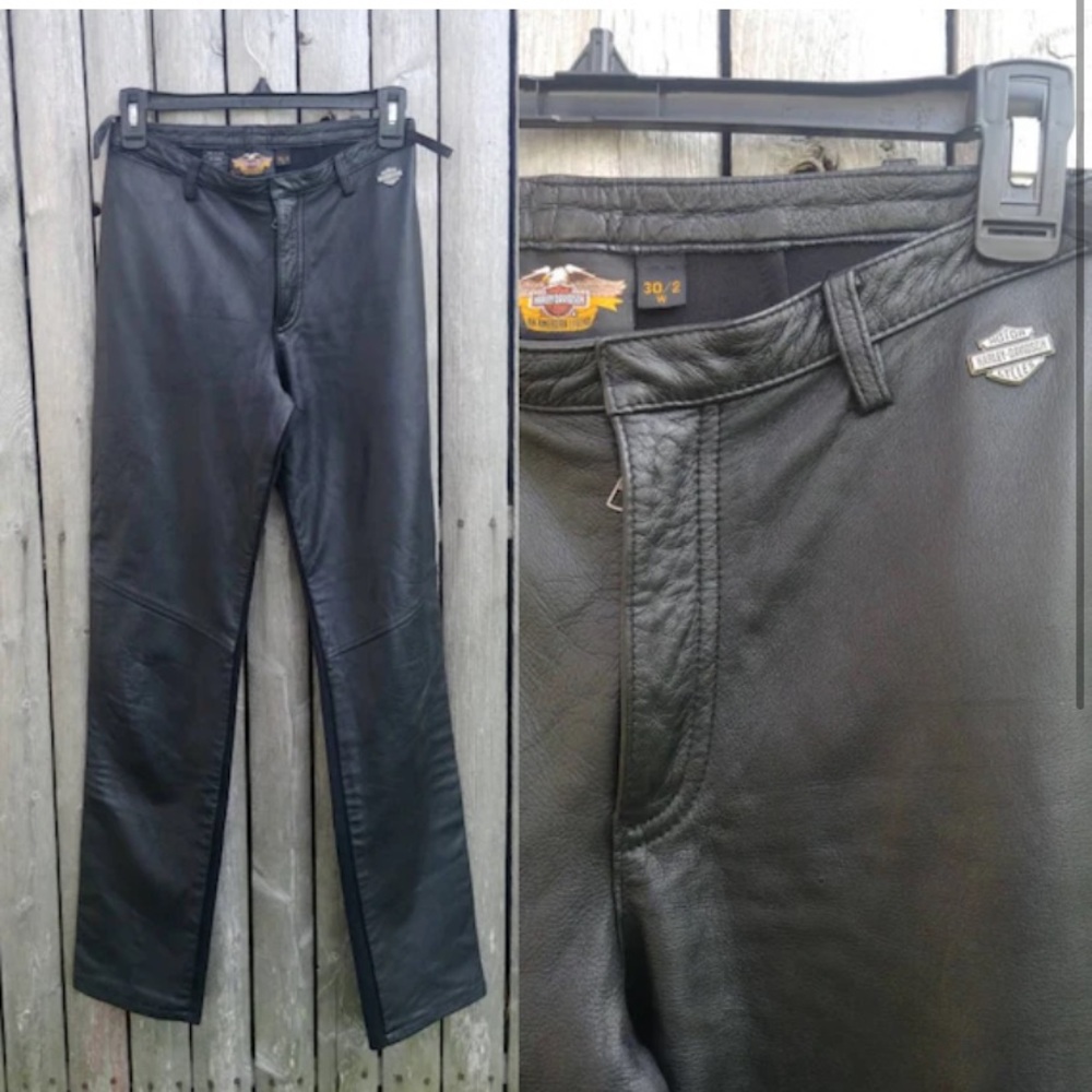 Harley Davidson pivot leather pants